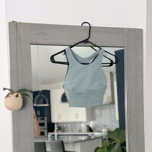 LULULEMON 4 Turquoise Padded Sports Bra Like New